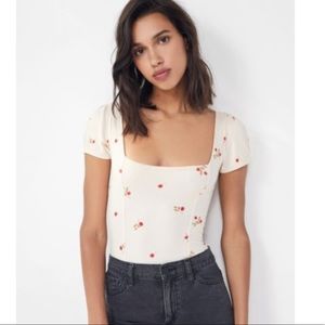 Out From Under Gwendolyn Ribbed Bodysuit